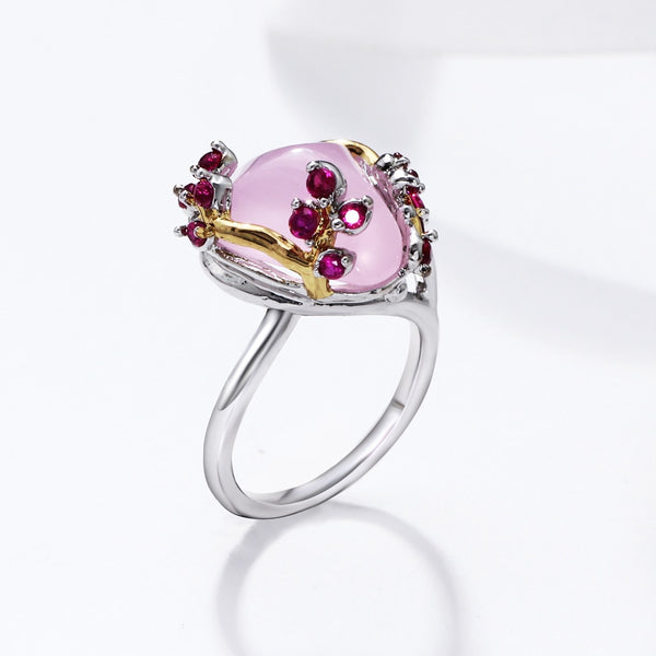 Two Tone Triangle Zircon