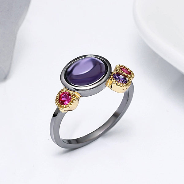 Oval Round Zircon Mix
