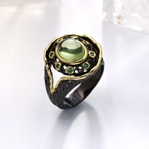 Neo-Gothic Green Zircon