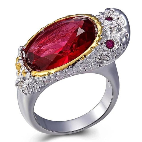 Big Red Stone Cap Beauty