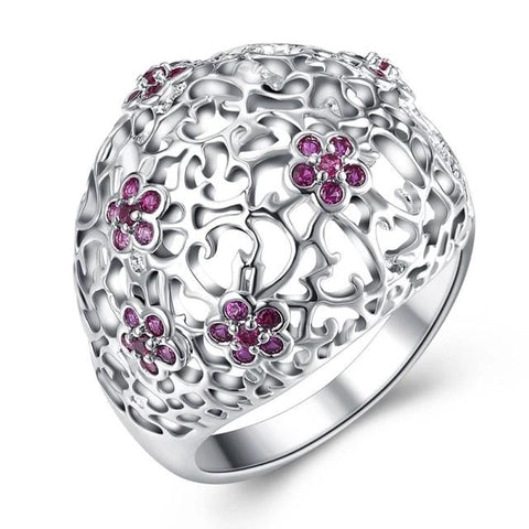 Hollow Fuchsia Zircon