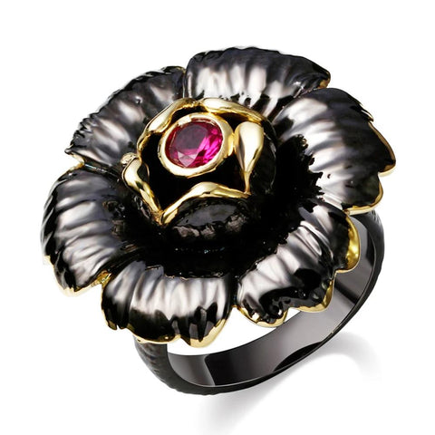 Blossom Flower With Zircon