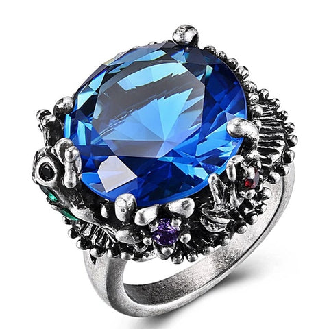 Royal Crown Big Blue Zircon