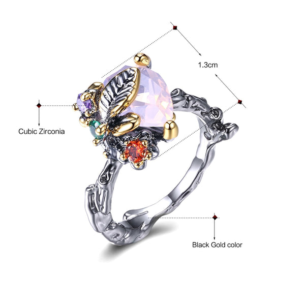 Triangle Zircon On Irregular Band