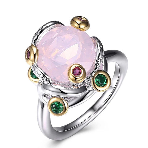 Braided Pink Zircon